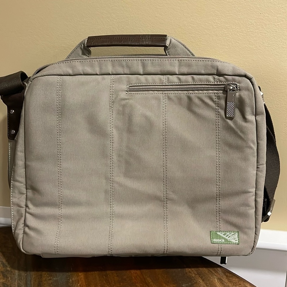 Hlaska Radiant Briefcase Laptop Bag with Shoulder Strap
